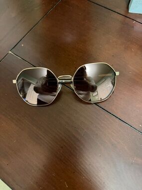 Coach Gold Metal Sunglasses Temples